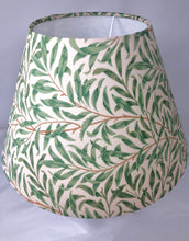 Load image into Gallery viewer, Willow Bough - Green - 12" Base x 6" high - White Interior - William Morris