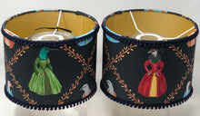 Load image into Gallery viewer, Boleyn Birds Drum - Gold Interior - 8" top, 8" bottom, 6" high