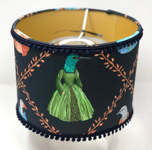 Load image into Gallery viewer, Boleyn Birds Drum - Gold Interior - 8" top, 8" bottom, 6" high