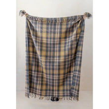 Load image into Gallery viewer, Buchanan Natural Tartan Recycled Wool Blanket