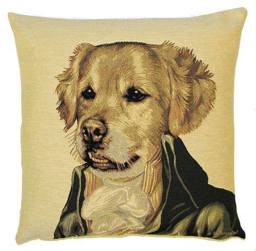 Poncelet Golden Retriever Pillow