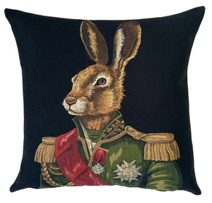 Rabbit pillow cover hare lover gift forest decor Honeychurch