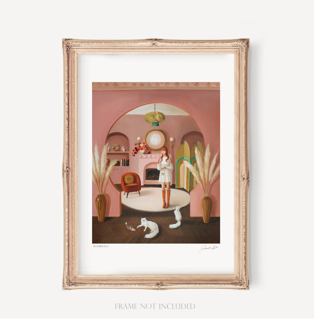 The Goldfish Bowl. 11"x14" Art Print