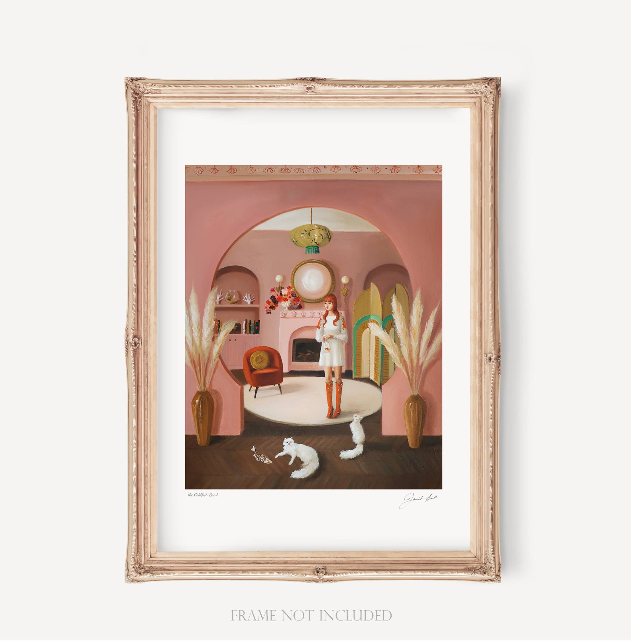 The Goldfish Bowl. 11"x14" Art Print