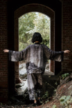 Stargazer Pixie Duster Cropped Kimono w/ Falling Stars