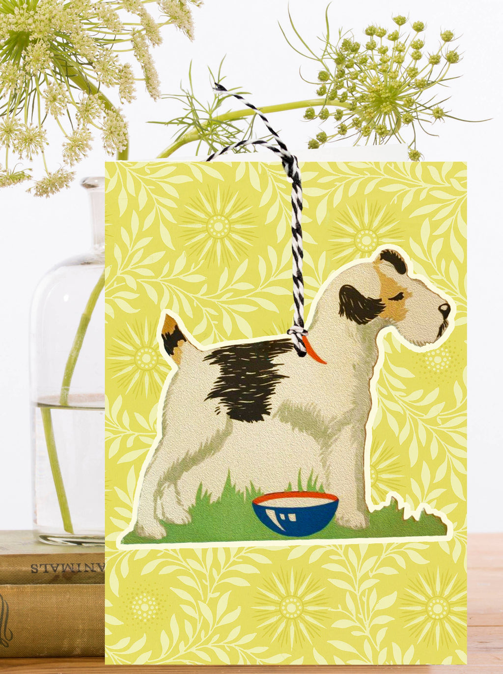 FD041P~ Large Fandangle greeting card