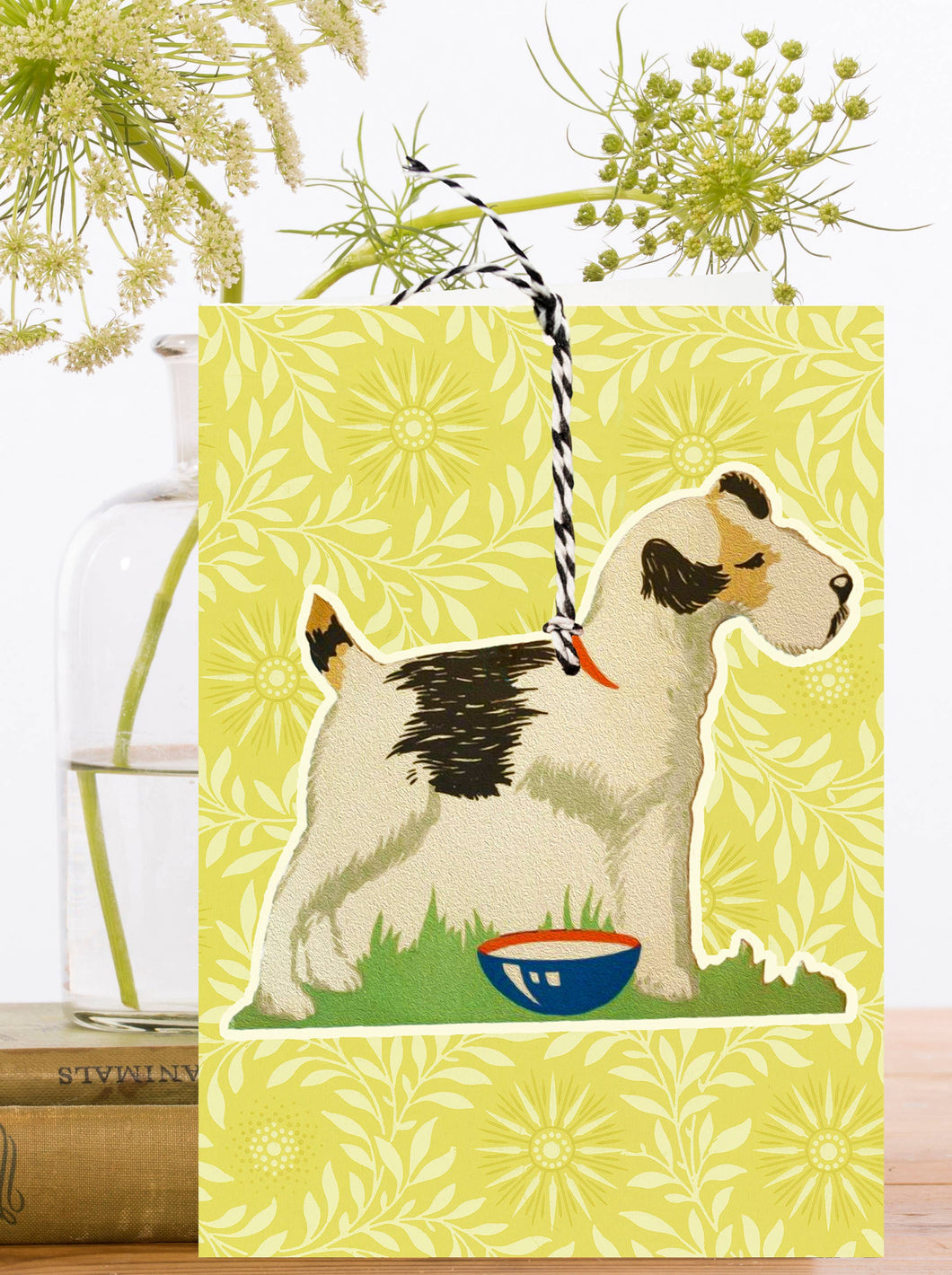 FD041P~ Large Fandangle greeting card