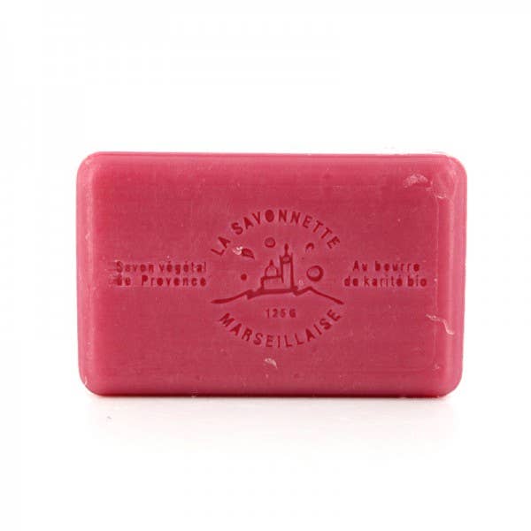 Raspberry - French soap with organic shea butter 125g