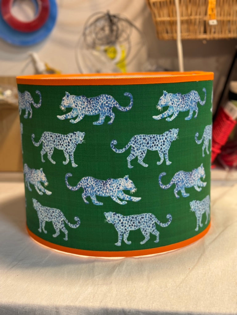 Emerald Cheetah Lampshade