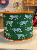 Emerald Cheetah Lampshade