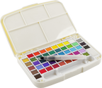 Watercolour paint set. 