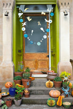 Load image into Gallery viewer, Dancing Skeletons Sewn Garland