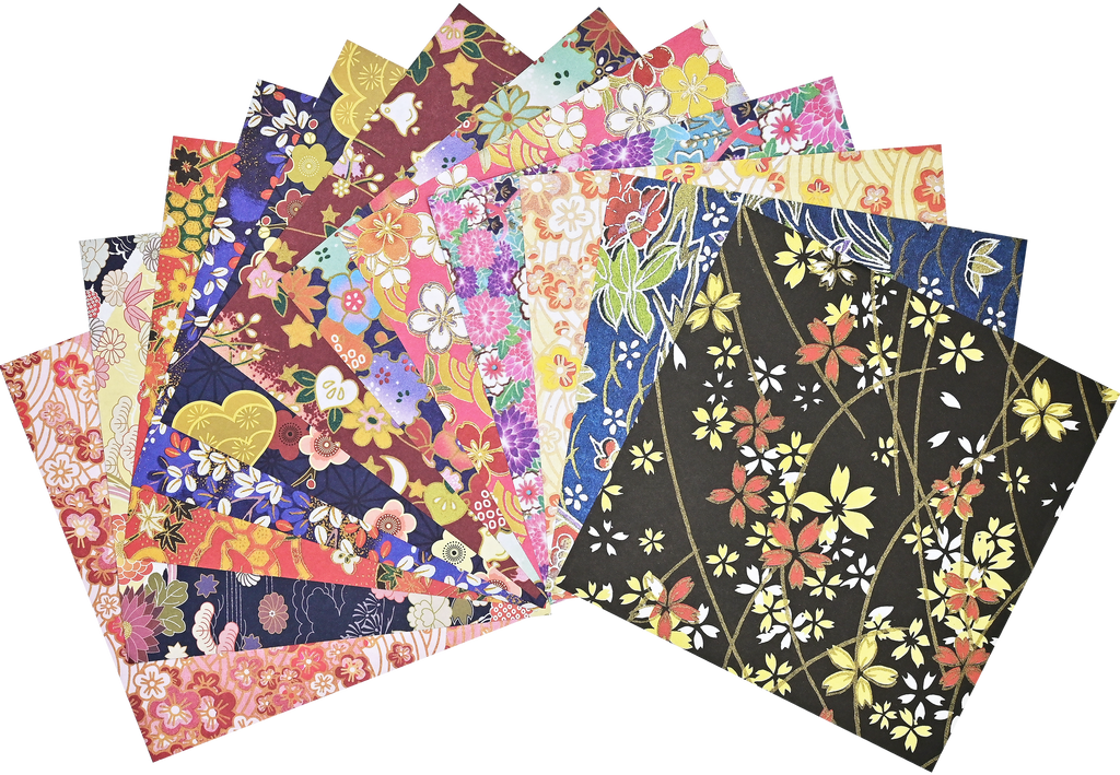 Motifs de papier origami Washi (500 feuilles)