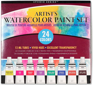 Coffret de peinture aquarelle pour artistes de la série Studio