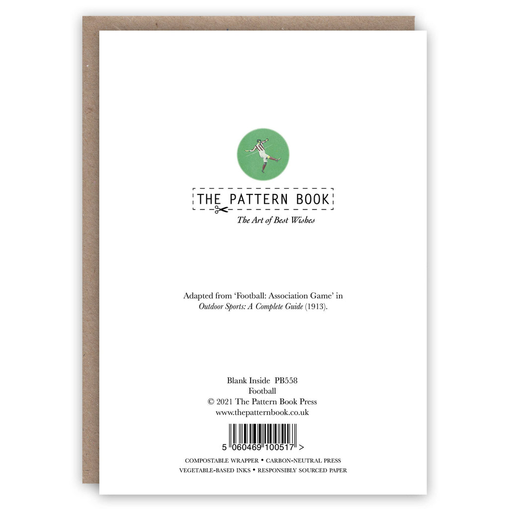 Football greeting card