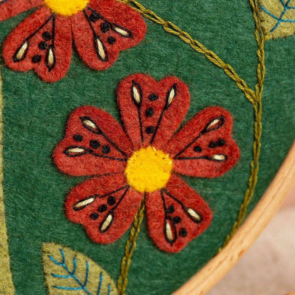Botanical Appliqué Hoop Craft Kit