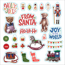 Load image into Gallery viewer, Merry &amp; Bright Christmas! A Festive Sticker Book