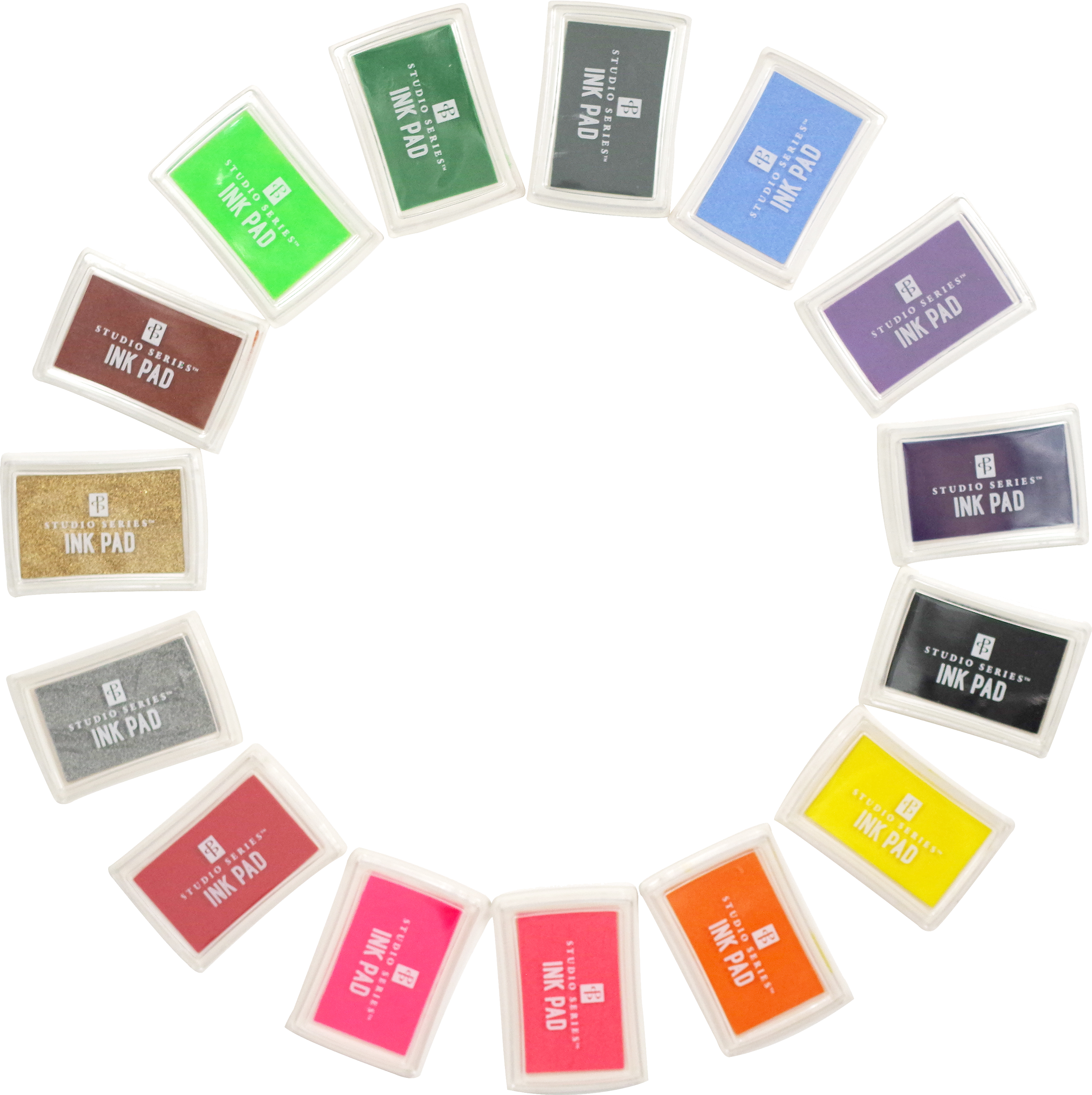 Ensemble de tampons encreurs Studio Series (15 couleurs)
