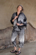 The Stargazer Matineé Duster (mid-length) w/ Celestial Print