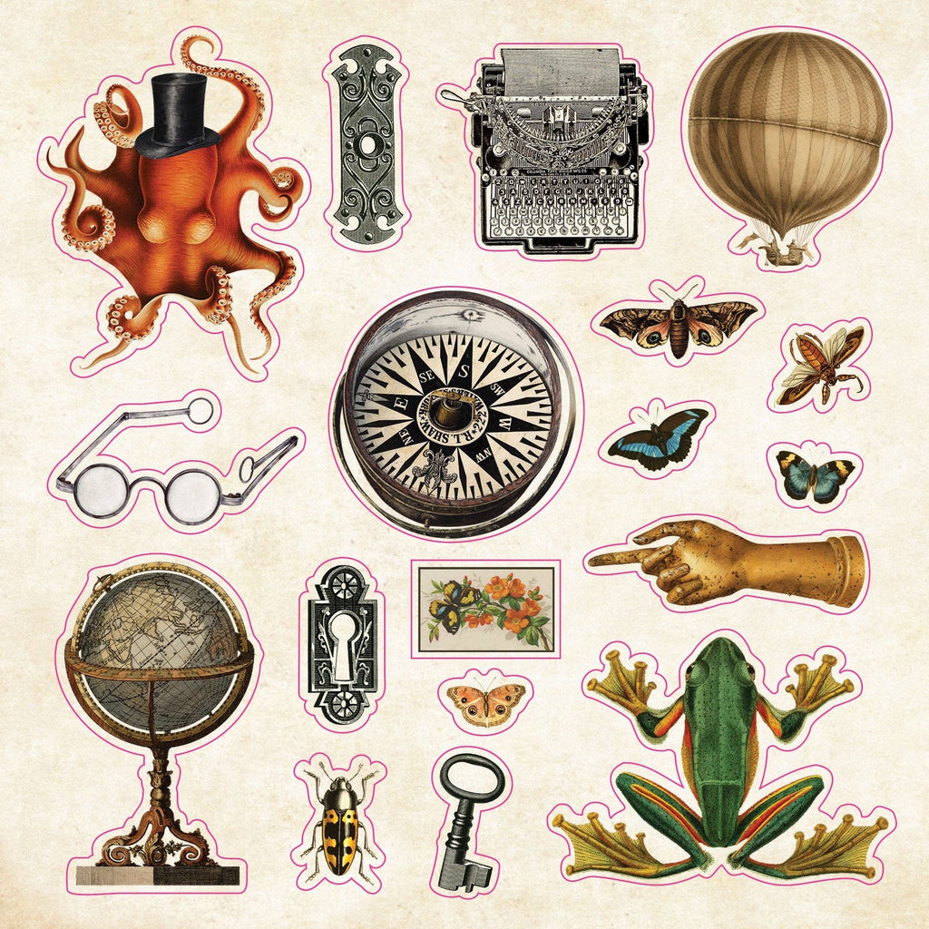 Le livre d'autocollants des curiosités