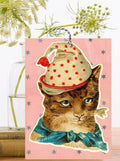FD040P~ Large Fandangle greeting card