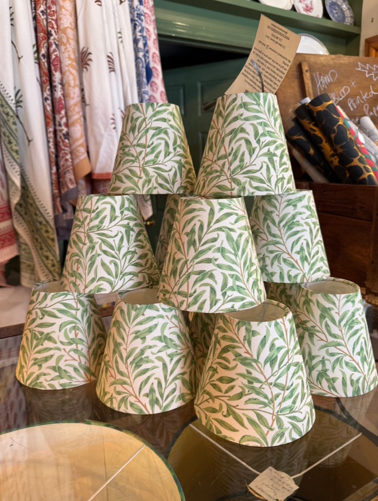 The Willow Bough Lampshade - Green