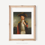 Impression artistique « Son visage a lancé un millier de navires » 10,75"x13,75"