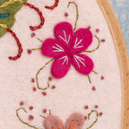 Hummingbird Appliqué Hoop Craft Kit
