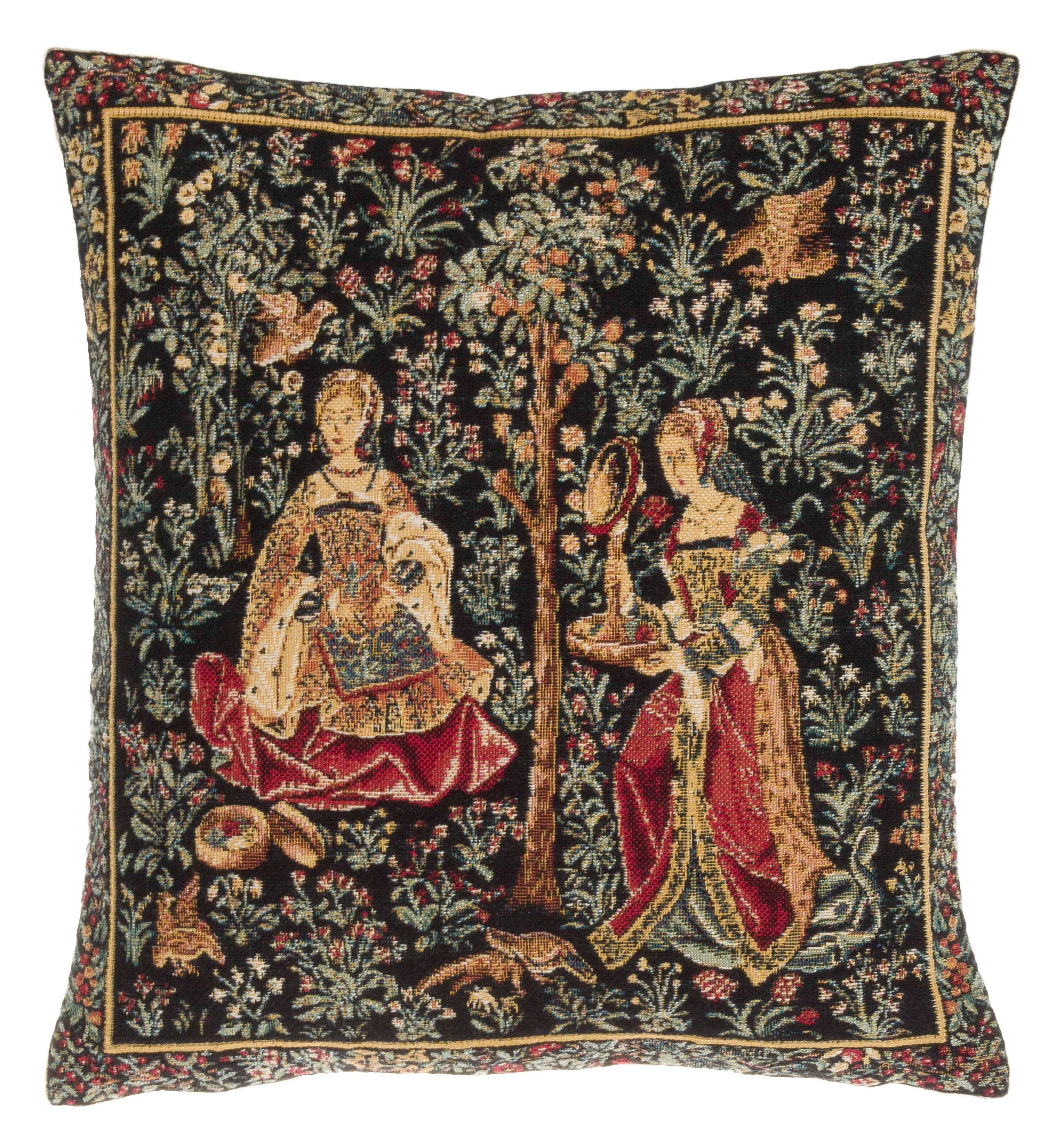 Scène médiévale - La broderie