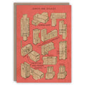Joints and Splices greeting card