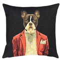 Boston terrier pillow