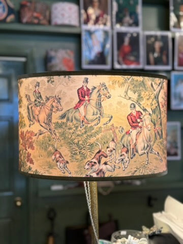 The Horse & Hound Lampshade