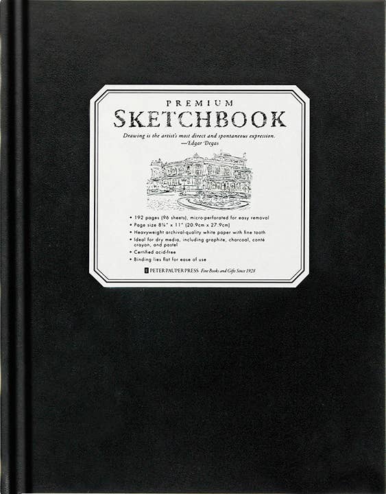 Front cover of Sketchbook. 