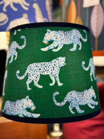 Emerald Cheetah Lampshade