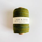 Flax & Twine 3/8" Velvet Ribbon - 30 Yards: Shell