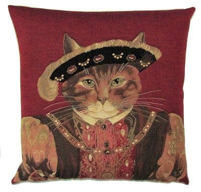 Henry VIII Cat Pillow