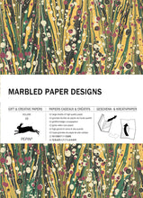 Charger l&#39;image dans la galerie, Marbled Paper Designs Gift &amp; Creative Paper Book Vol. 102