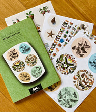 Load image into Gallery viewer, Natural History Label Sticker &amp; Tape Book