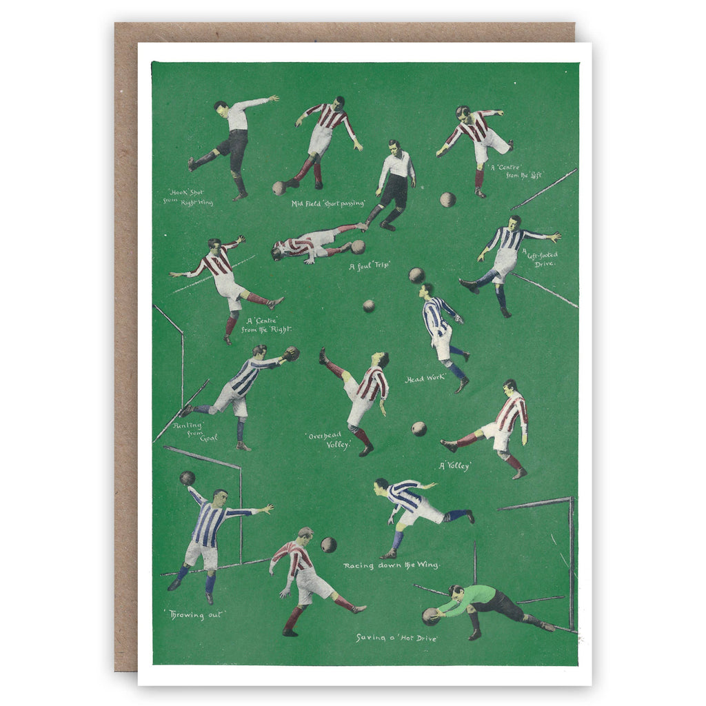 Football greeting card