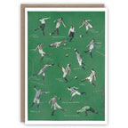Football greeting card