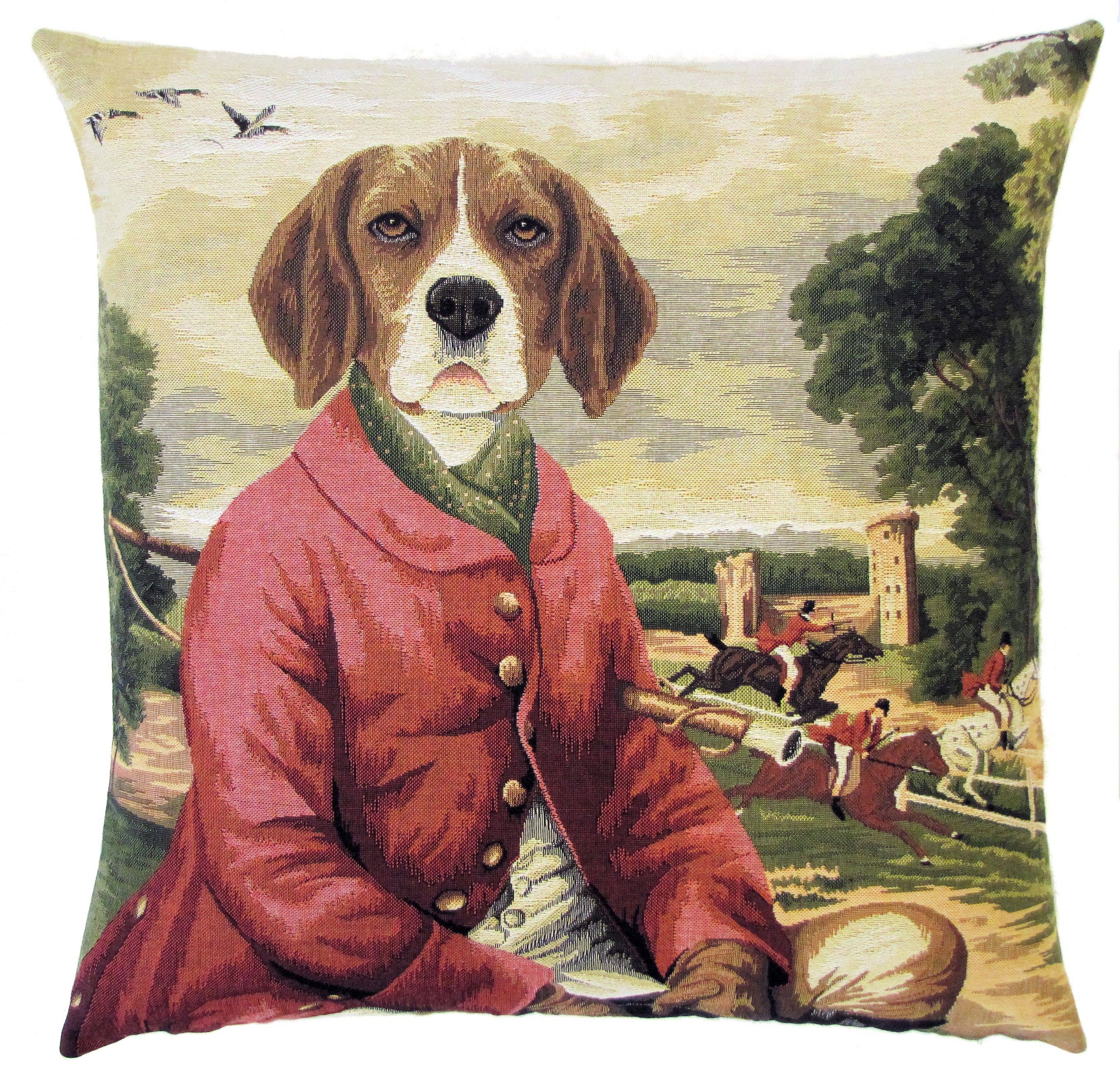 Foxhunt pillow