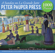 Load image into Gallery viewer, 1000 piece puzzle of painting - A Sunday on La Grande Jatte. 