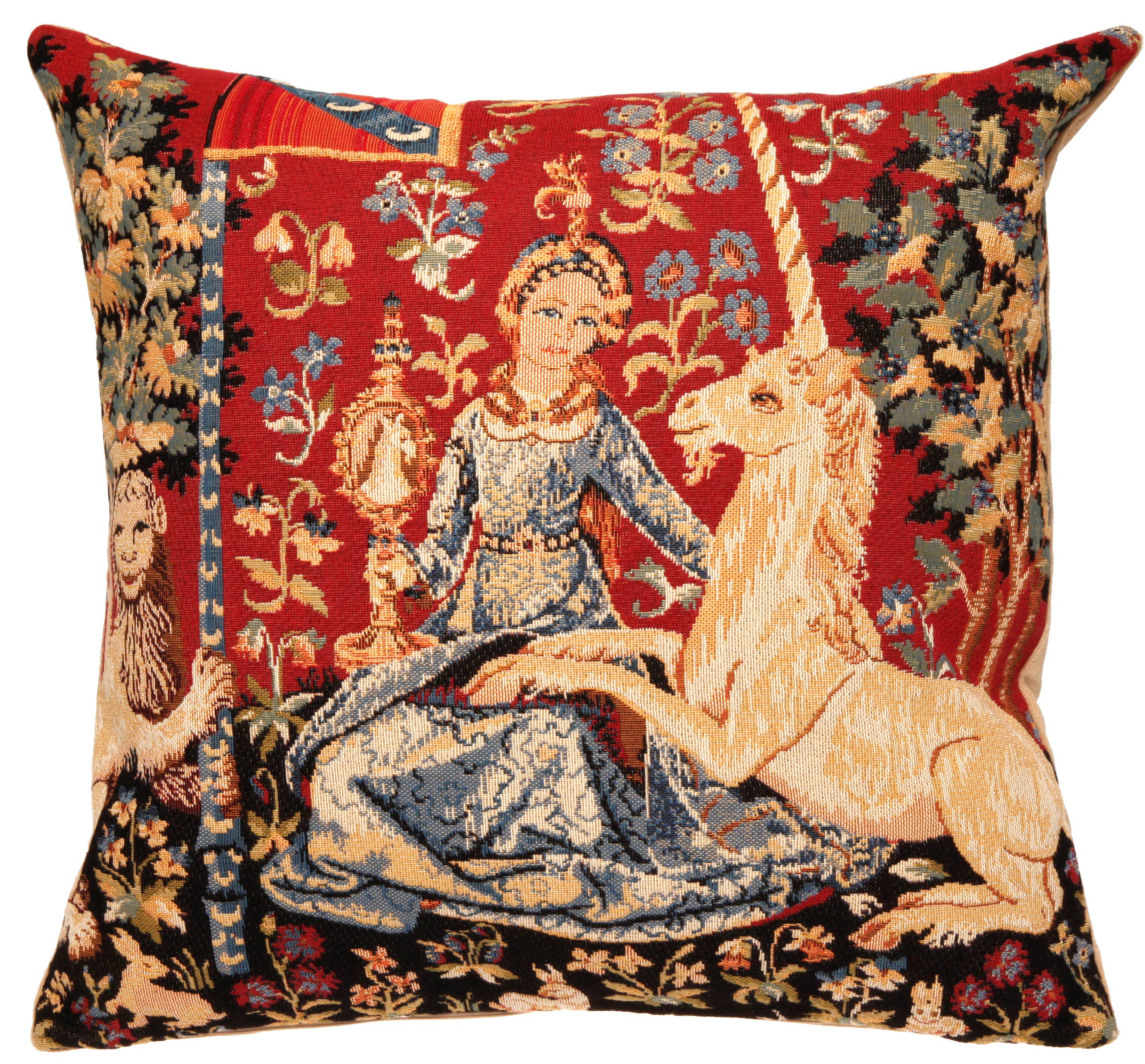Lady & The Unicorn Pillow