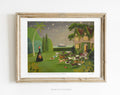 Miss Moon Lesson Fourteen Art Print - 8.5" X 11"