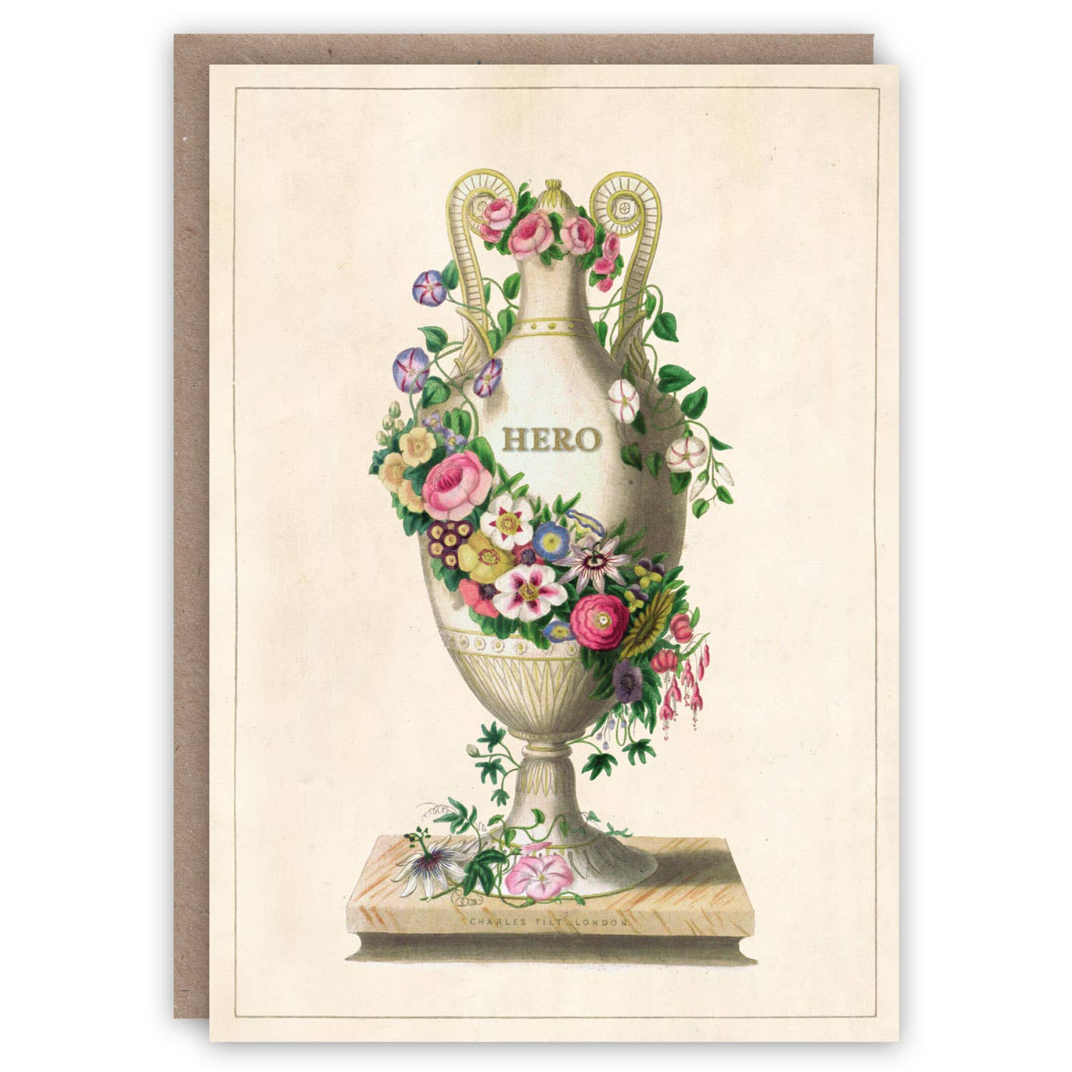 Hero greeting card