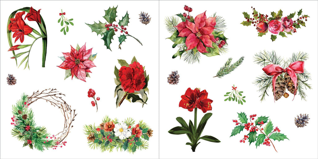 Livre d'autocollants Bouquets de plantes (500 autocollants)