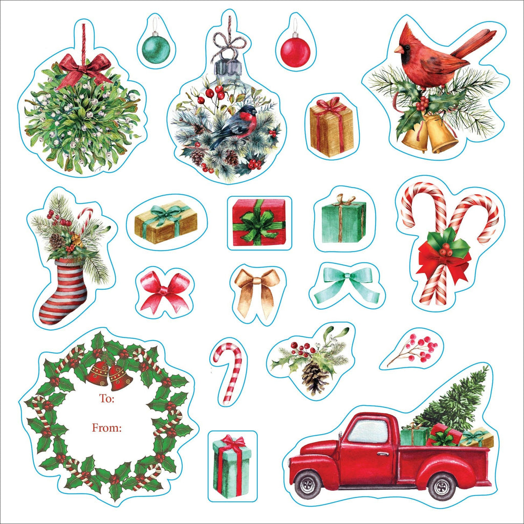 Joyeux Noël ! Un livre d'autocollants festifs