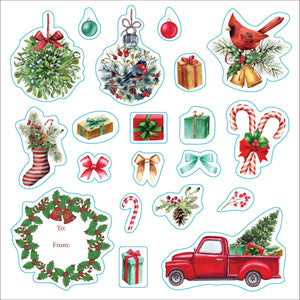 Merry & Bright Christmas! A Festive Sticker Book