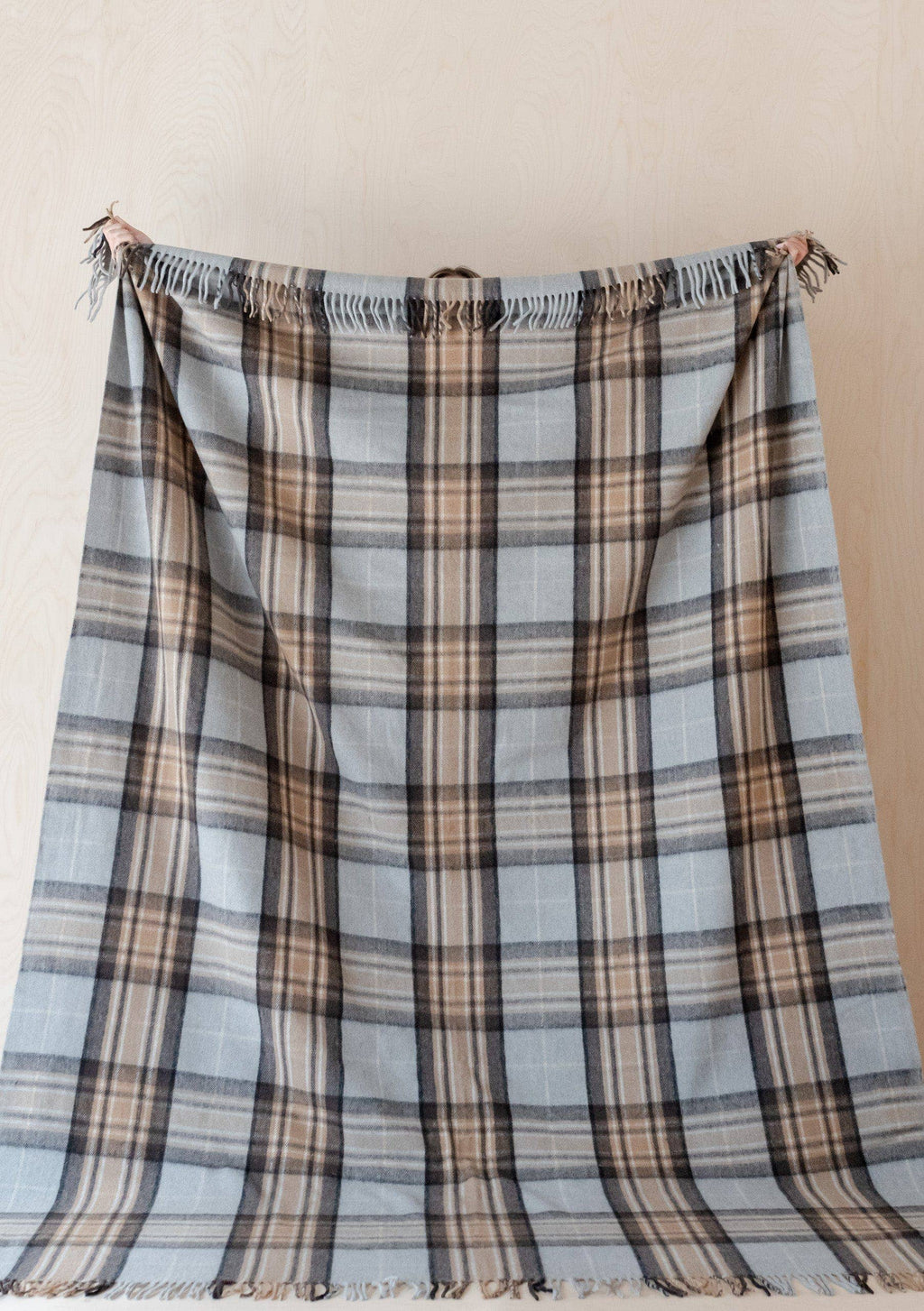 Recycled Wool Extra Large Blanket in Mackellar Tartan