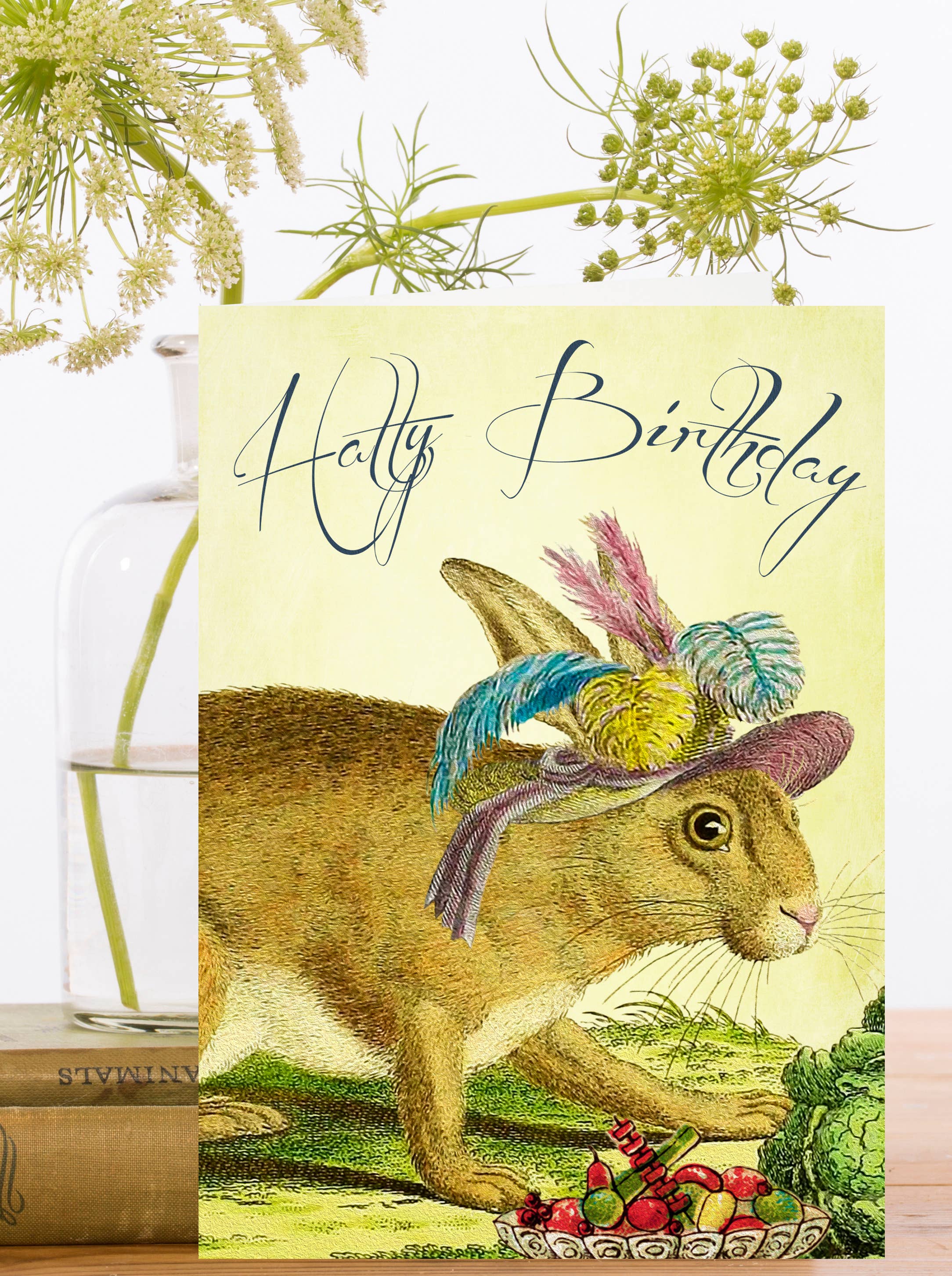 HB211P ~ Birthday Card ~ Hatty Birthday